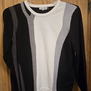 Calvin Klein Women's Large Monochrome Sweater